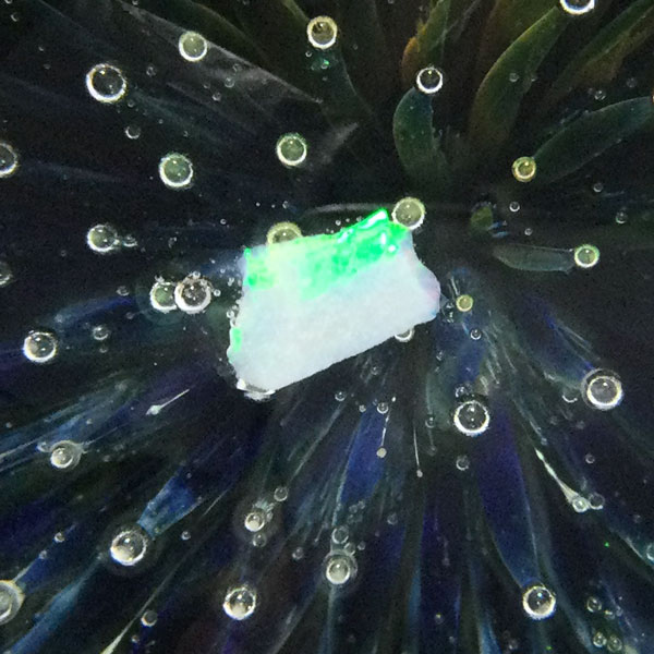 Large Air Trap Marble with Opal by Bill Futer - Image 3